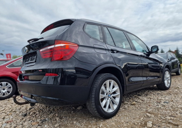 BMW X3 cena 56200 przebieg: 202000, rok produkcji 2013 z Przemyśl małe 631